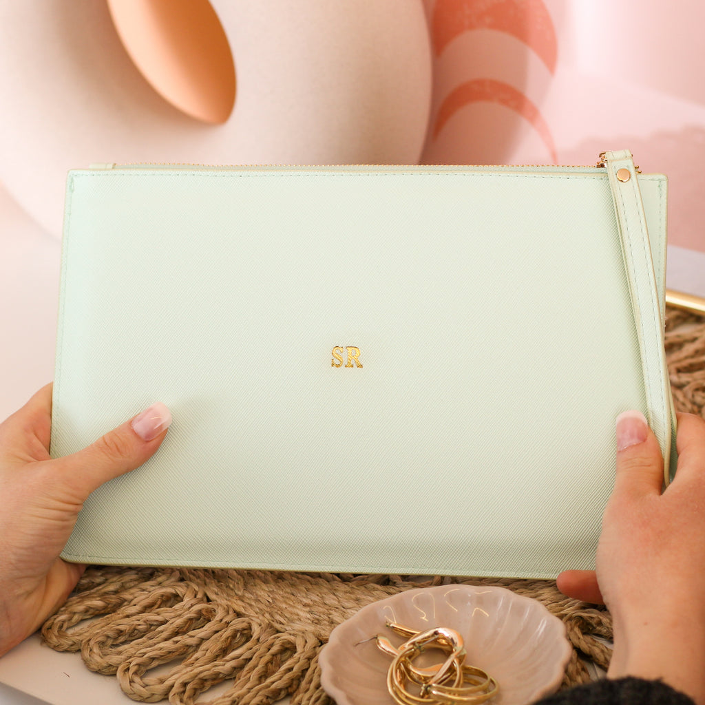 Personalised Mint Summer Bag