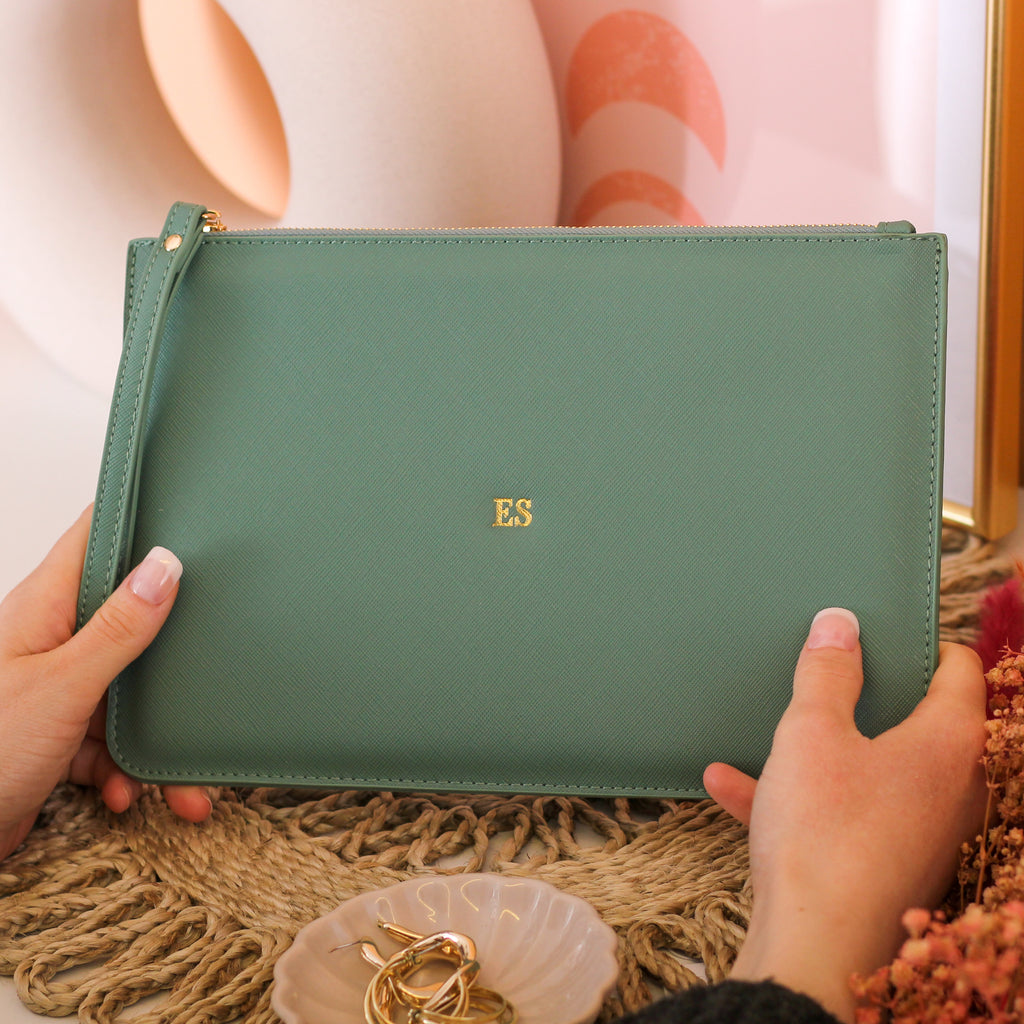 Personalised Summer Holiday Travel Clutch Bag