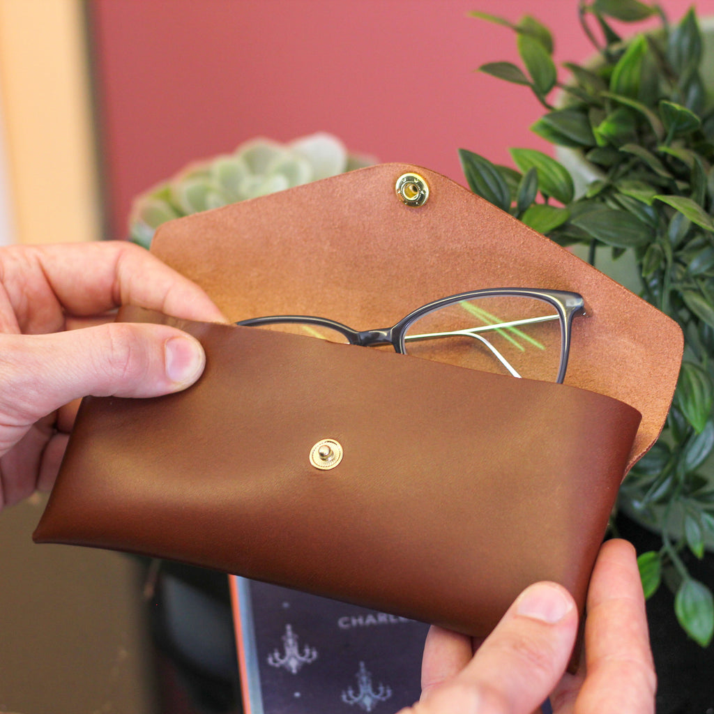 Personalised Hand Made Glasses Case Gift For Him