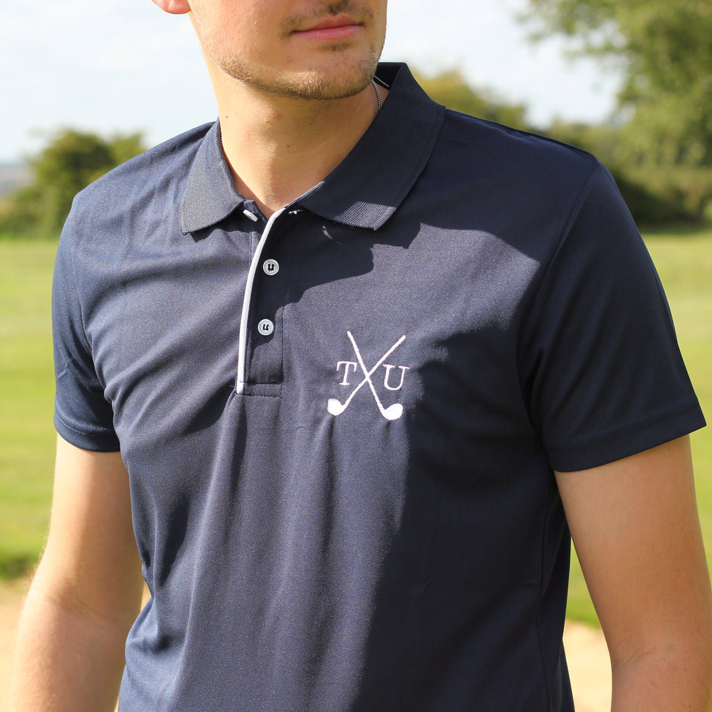 Personalised Mens Golf Club Polo Top Gift For Him