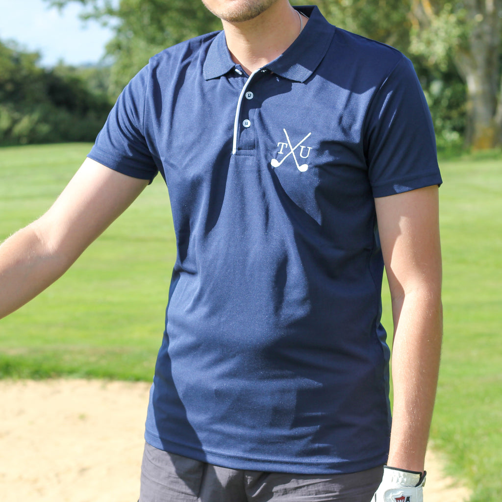 Personalised Mens Golf Club Polo Top Gift For Him