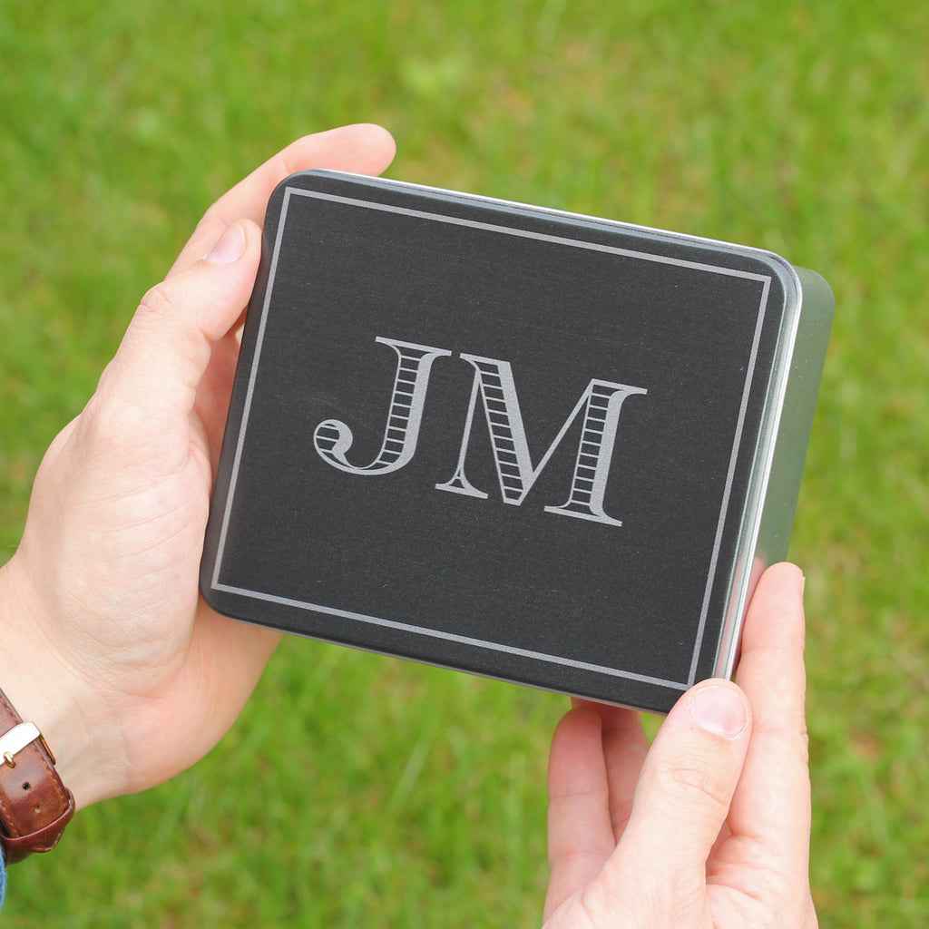 Personalised Golf Initials Tin