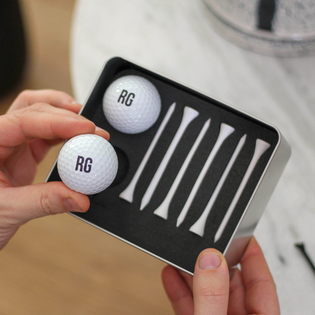 Personalised Golfer Tin Gift Set For Him Or Dad