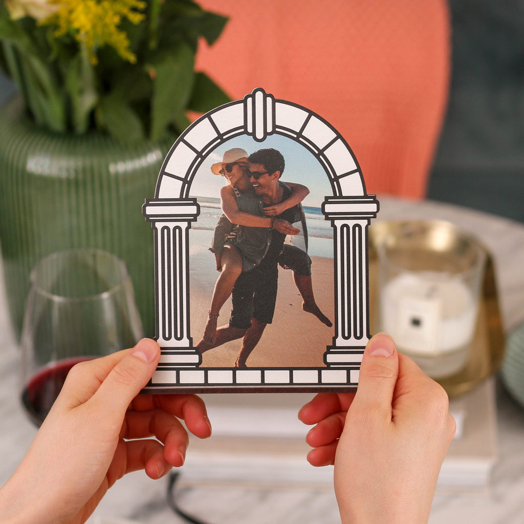 Personalised Greek Style Holiday Picture Photo Frames