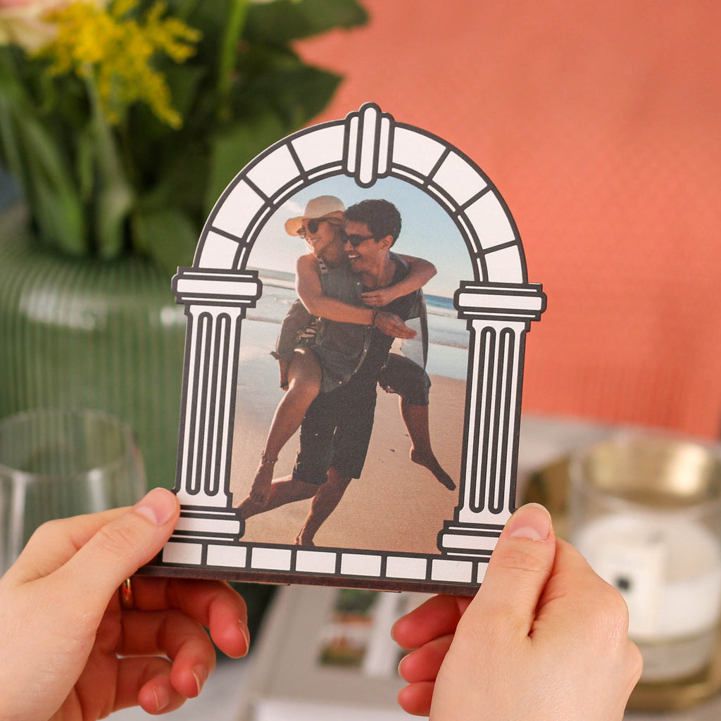 Personalised Greek Style Holiday Picture Photo Frames