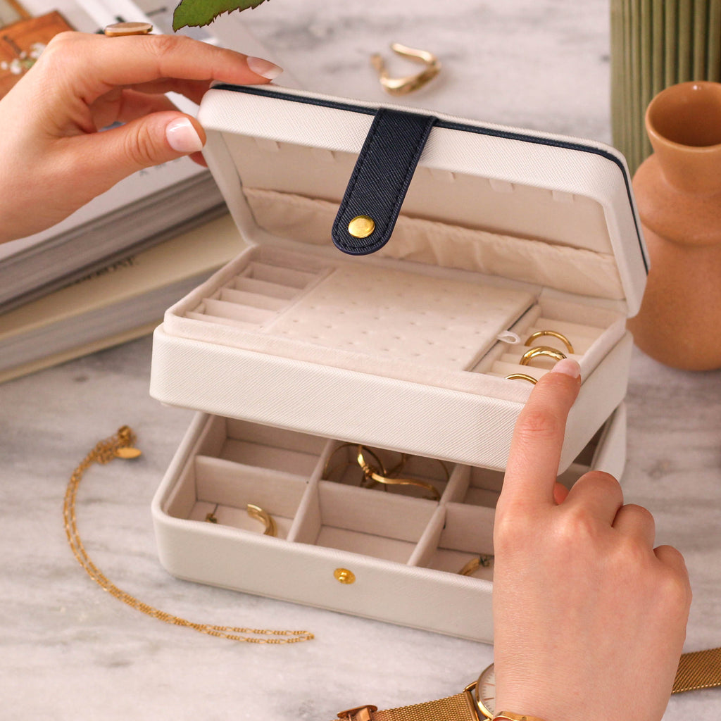 Personalised Script Jewellery Box Drawer Organiser