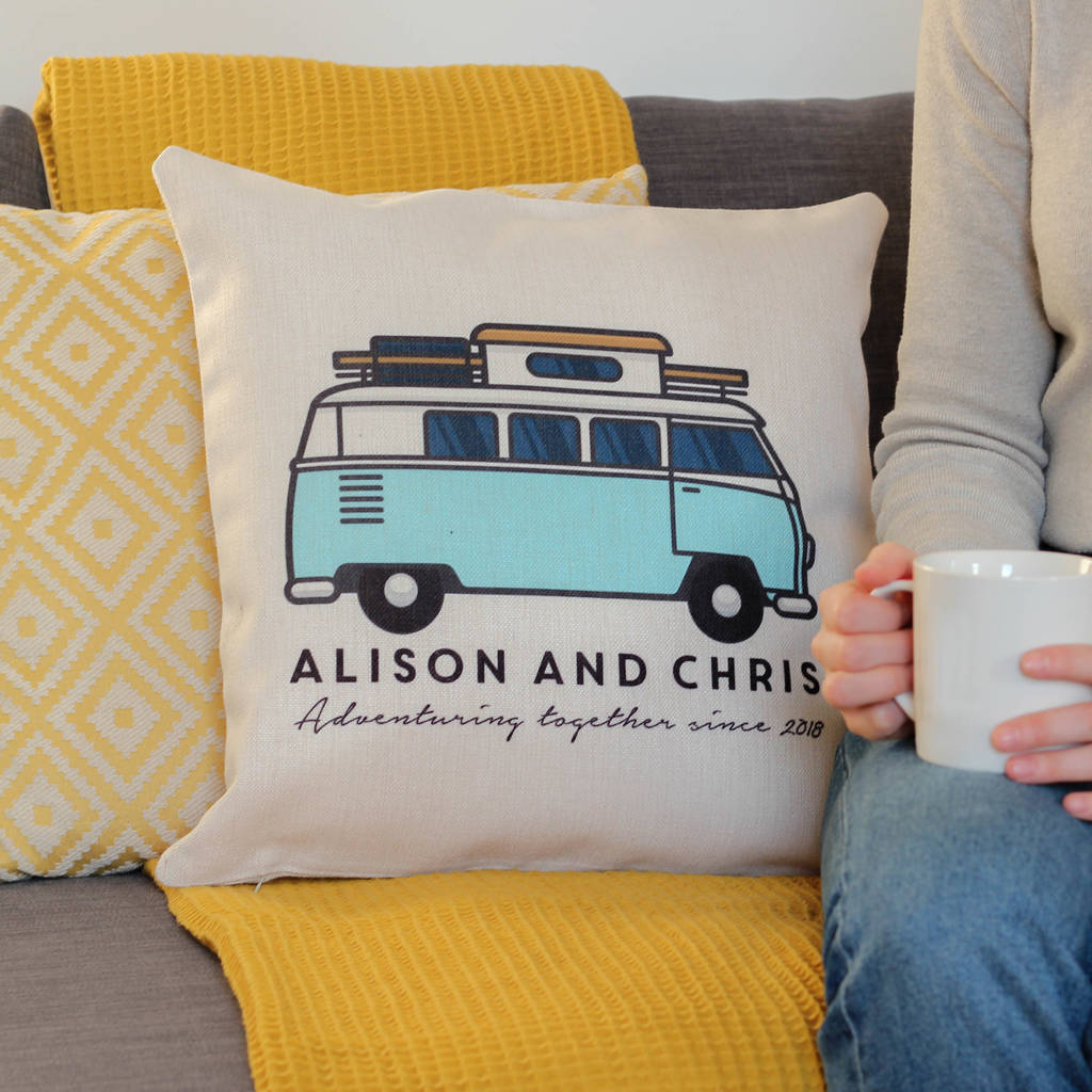 Personalised Campervan Cushion