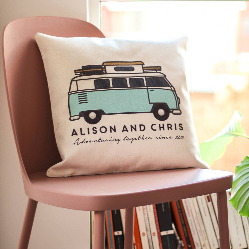 Personalised Campervan Cushion