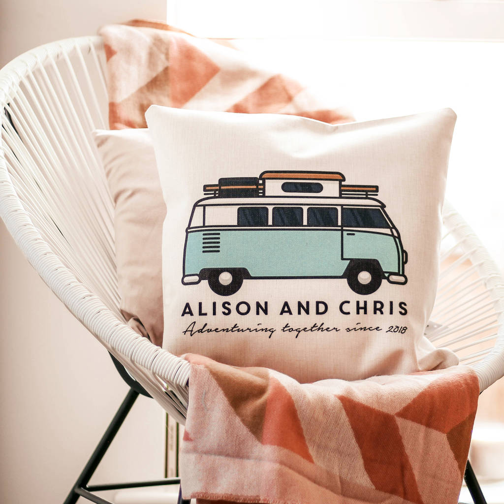 Personalised Campervan Cushion