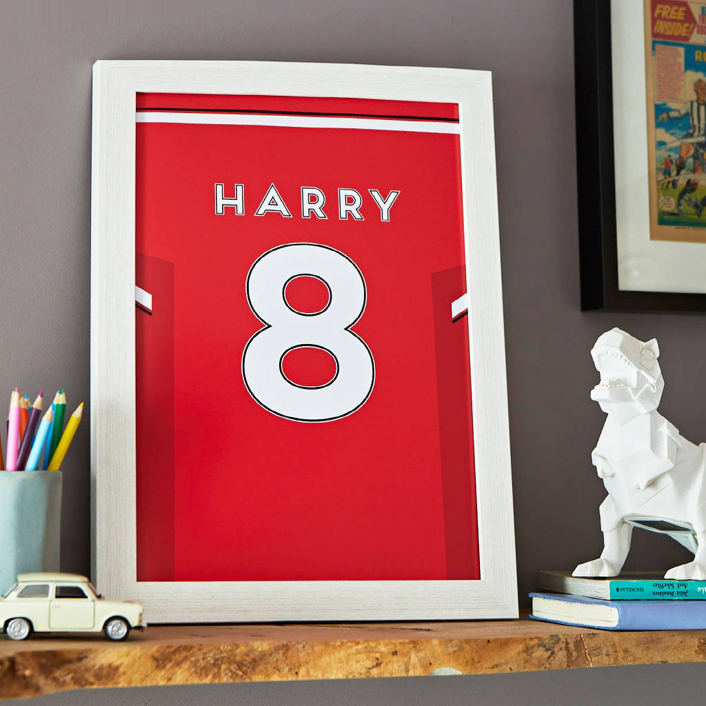 Personalised Football Shirt Print