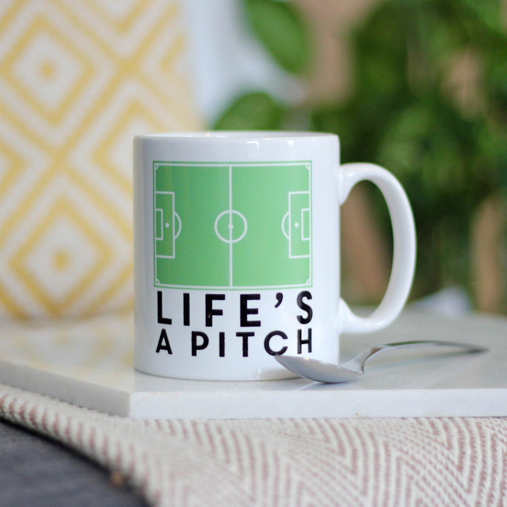 Life's A Pitch Mug