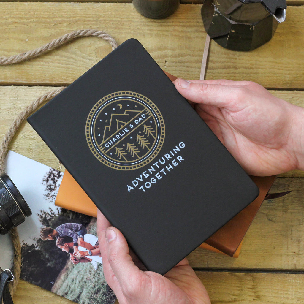 Personalised Adventure Note Book Travel Memories Gift