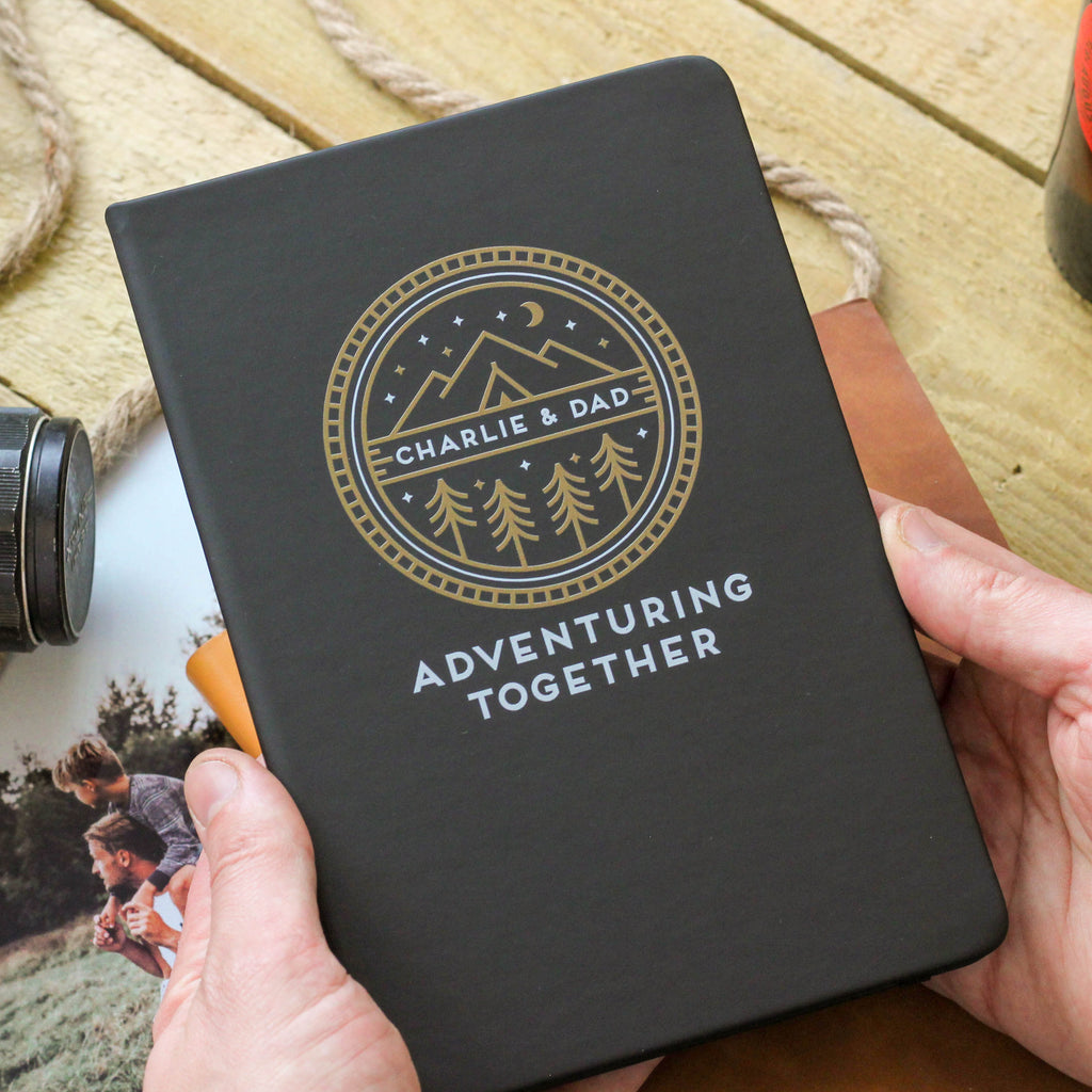 Personalised Adventure Note Book Travel Memories Gift