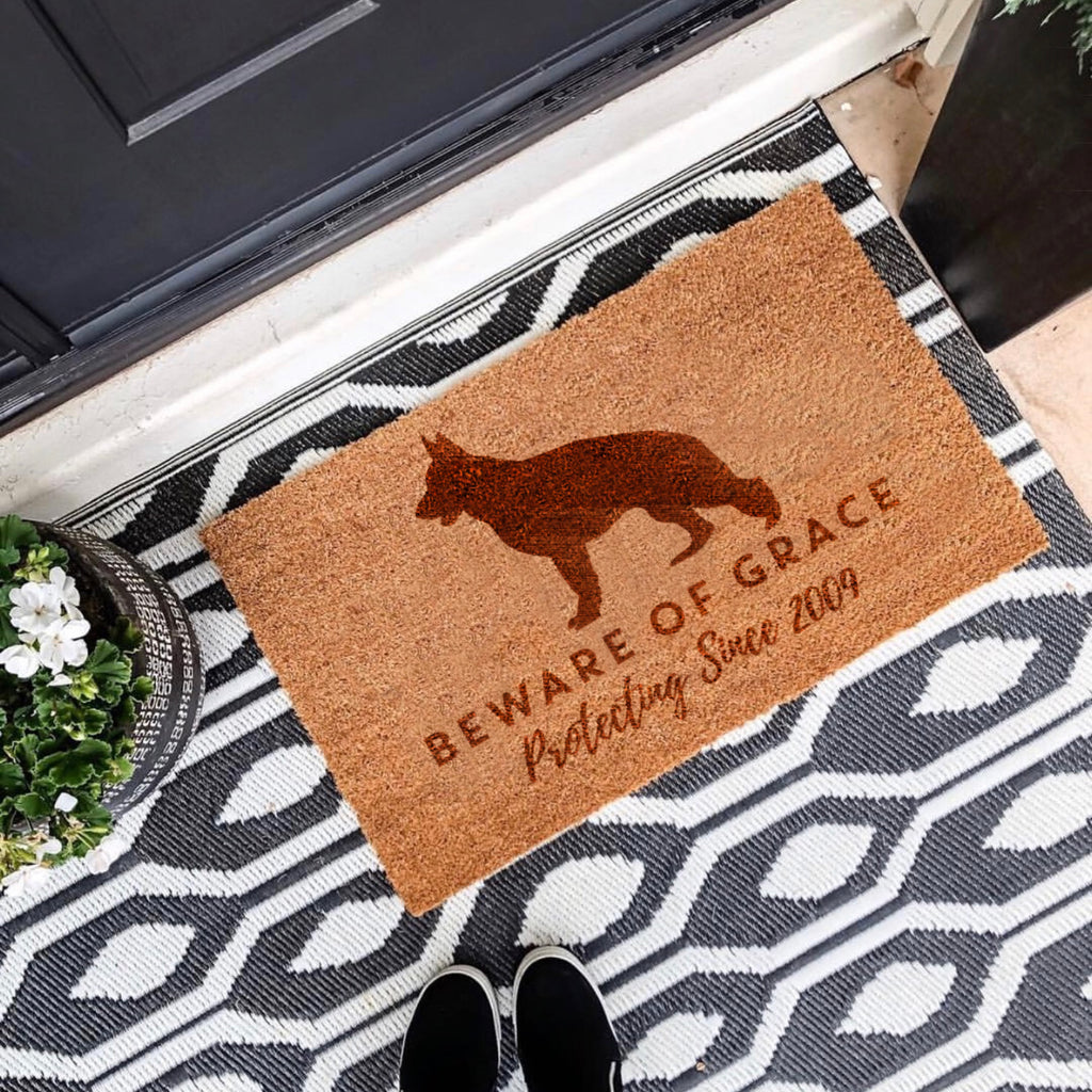 Personalised Dog Door Mat