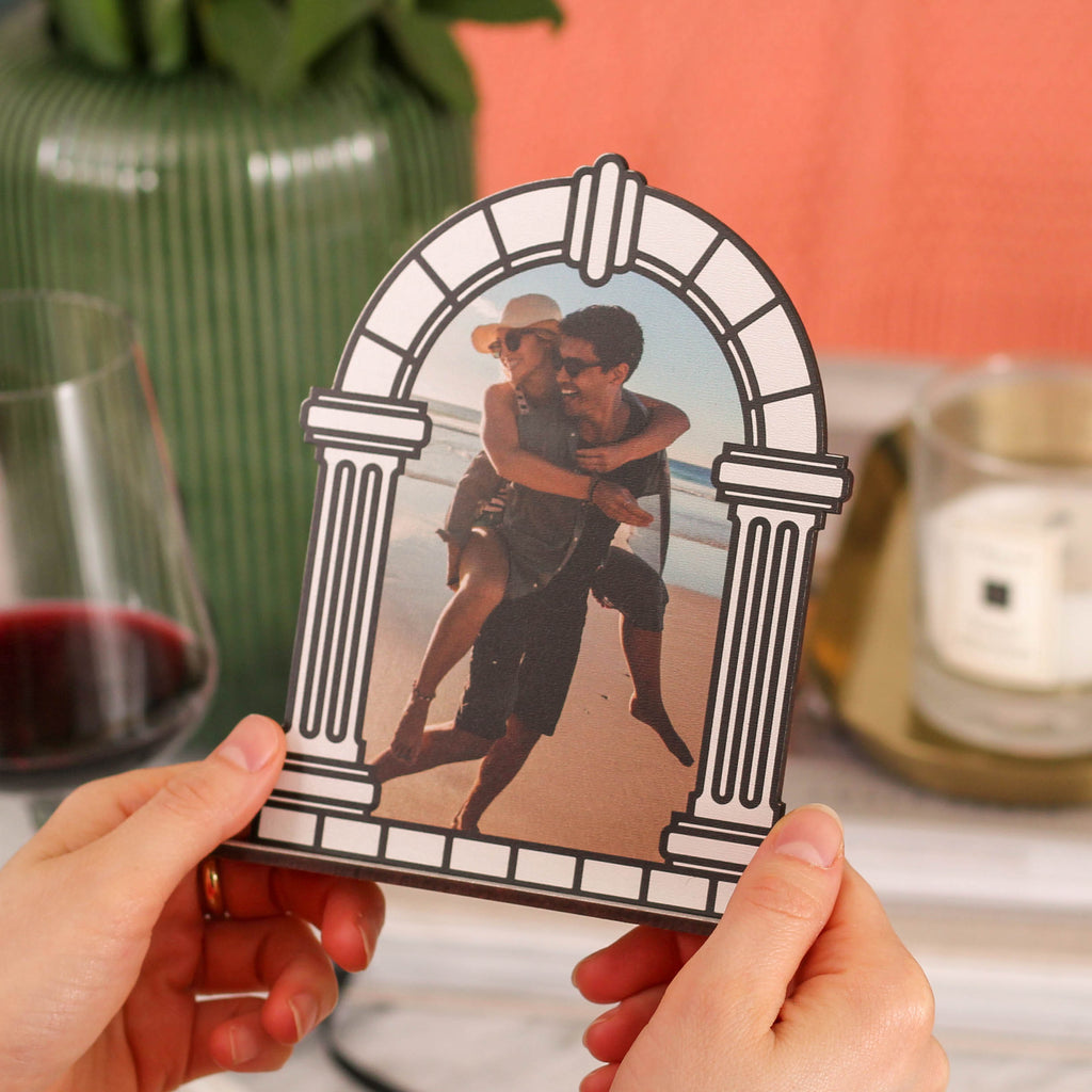 Personalised Greek Style Holiday Picture Photo Frames