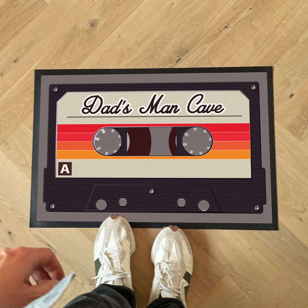 Personalised Cassette Tape Doormat