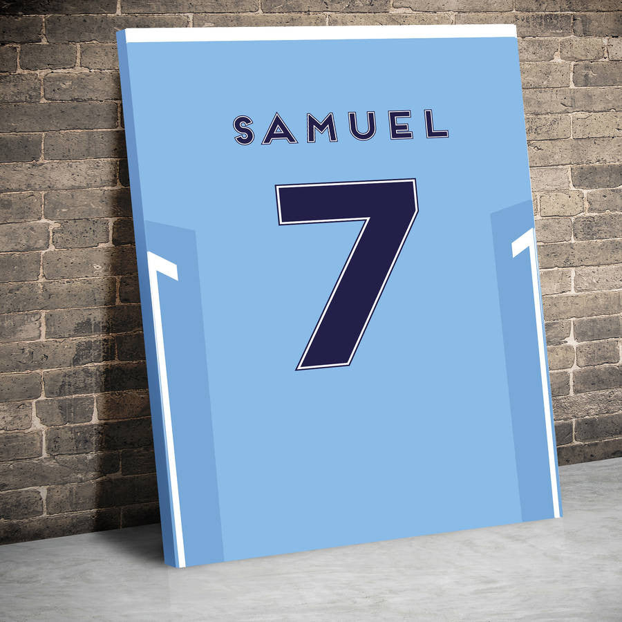 Personalised Football Shirt Print